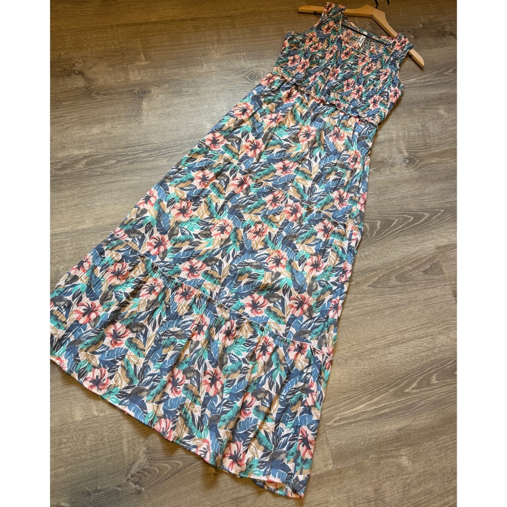 NY Collection Multicolor Textured Dress-Size LP - Picture 2 of 8